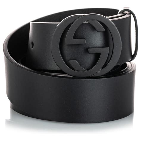 ceinture gucci cuir noir homme|ceinture gucci soldes.